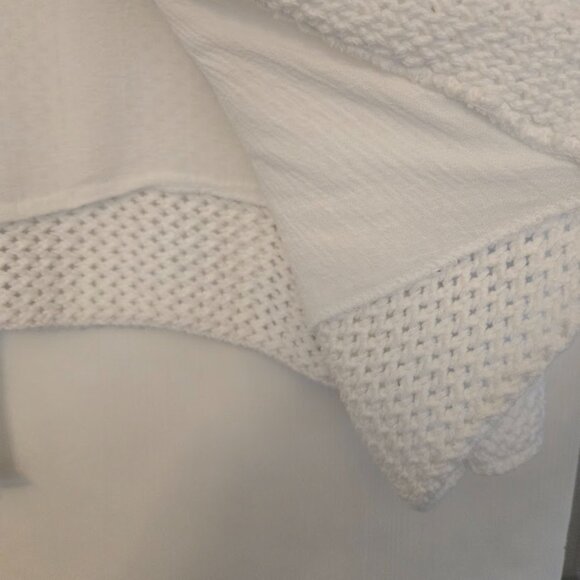 Willow white crochet open front cardigan Size XL NWOT - Picture 6 of 6